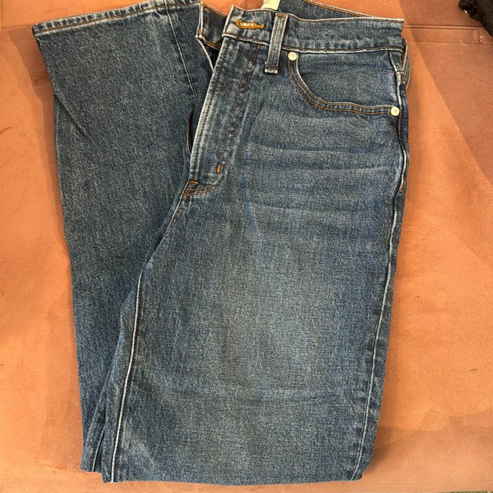 Madewell Perfect Vintage Straight Jean size 27